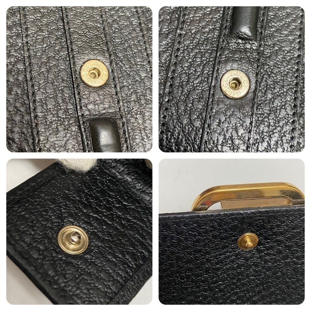 GUCCI G Logo Leather Wallet to Crossbody Bag 💼 - Picture 11 of 16